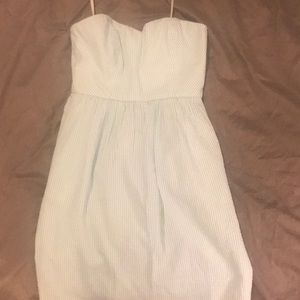 J.crew Seersucker Dress